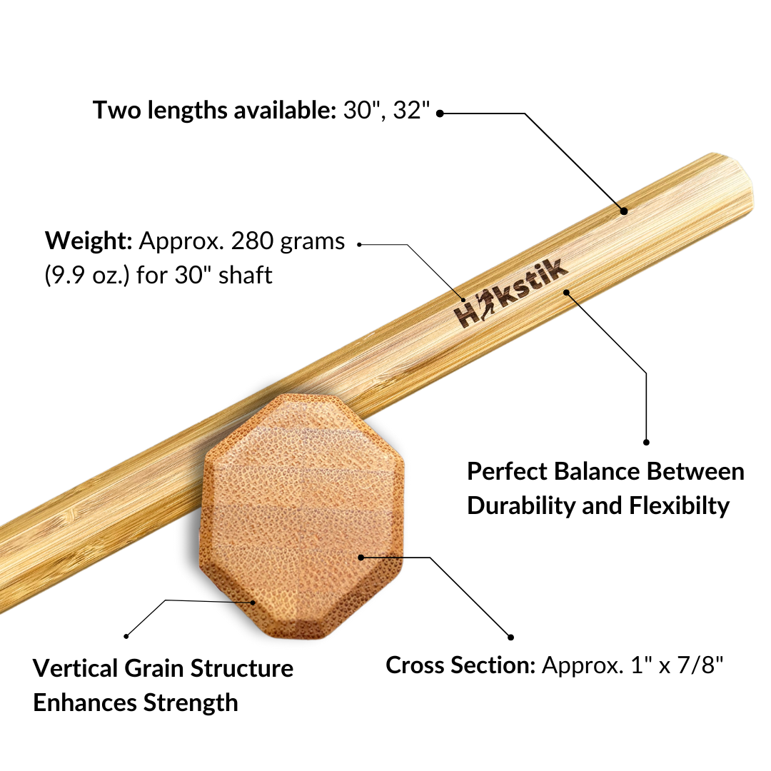 Bamboo Lacrosse Shaft